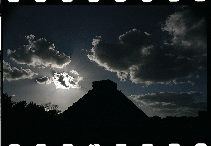 sunset_over_chichen_itza